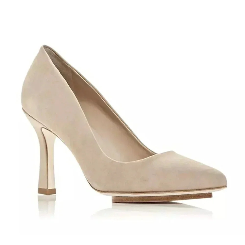 Salone Monet Anita Pump Women's Mccullough Suede Dressy Pumps Size 6 (Msrp $395)